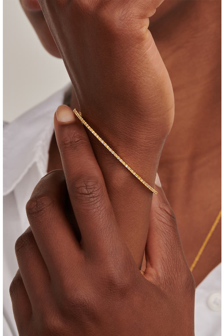Ever Bangle, Alternate, color, Yellow 18k Gold Plated