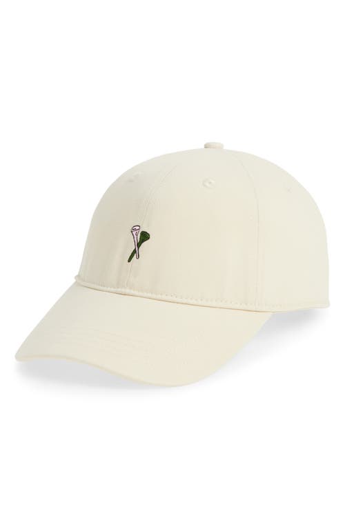 Frasier Sterling Tee Time Baseball Cap In Neutral