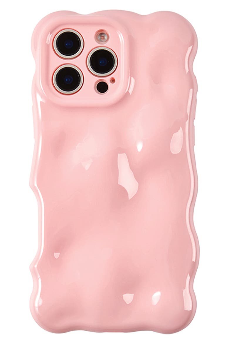 Bubbles iPhone 16 Pro Max Case, Main, color, BABY PINK