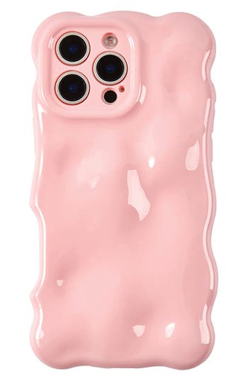 Auramma Bubbles Iphone 16 Pro Case In Baby Pink