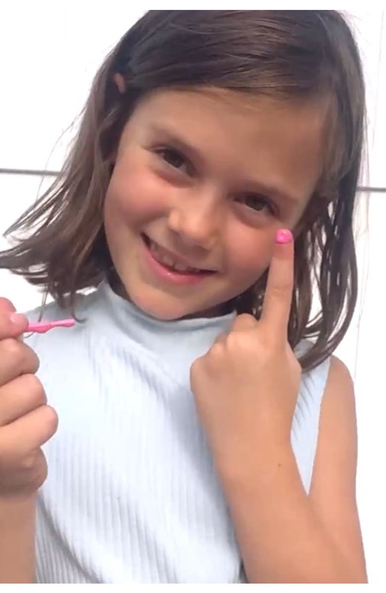 Klee Naturals Starry Sky Kiss - Kids' 3-PC Water-Based Nail Polish Kit, Alternate, color, Multi