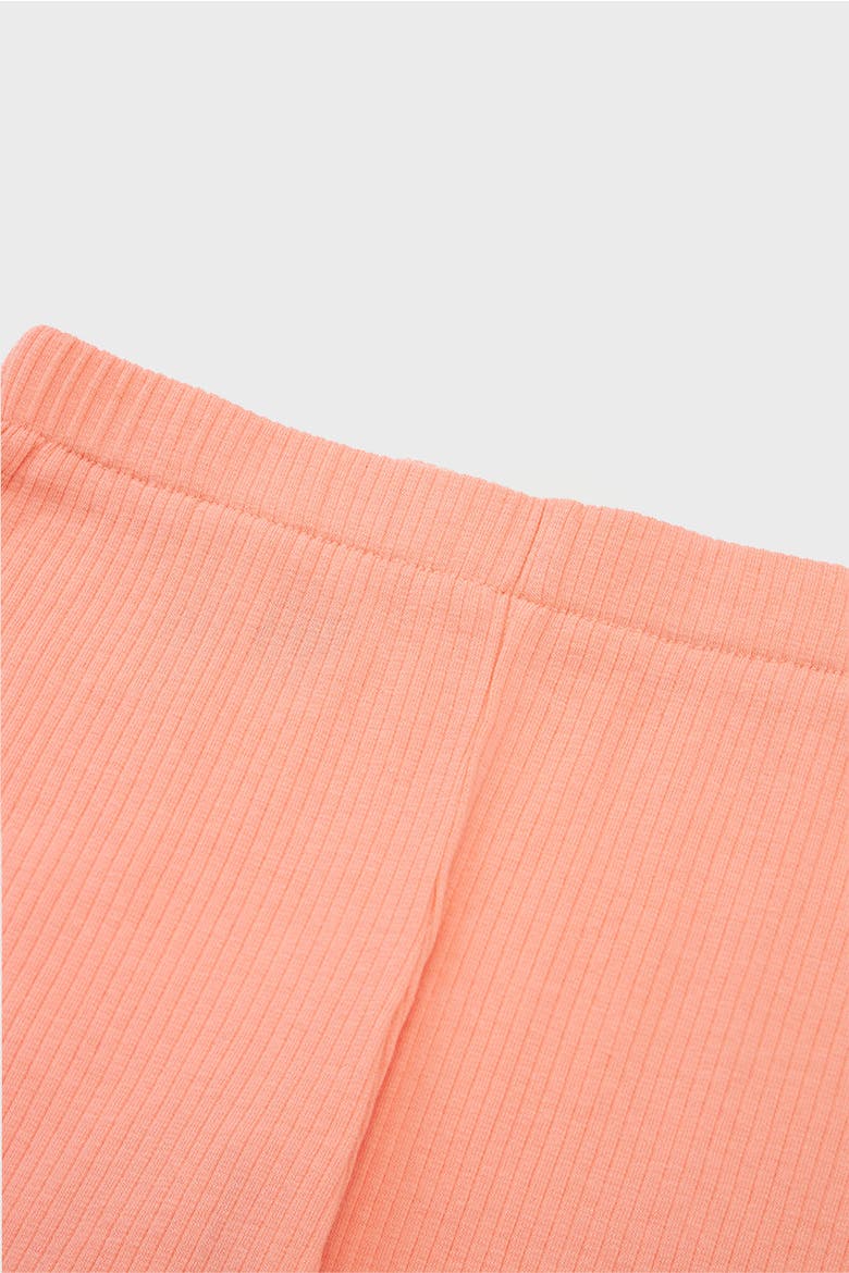 Organic Cotton Ribbed Short, Alternate, color, Desert Flower