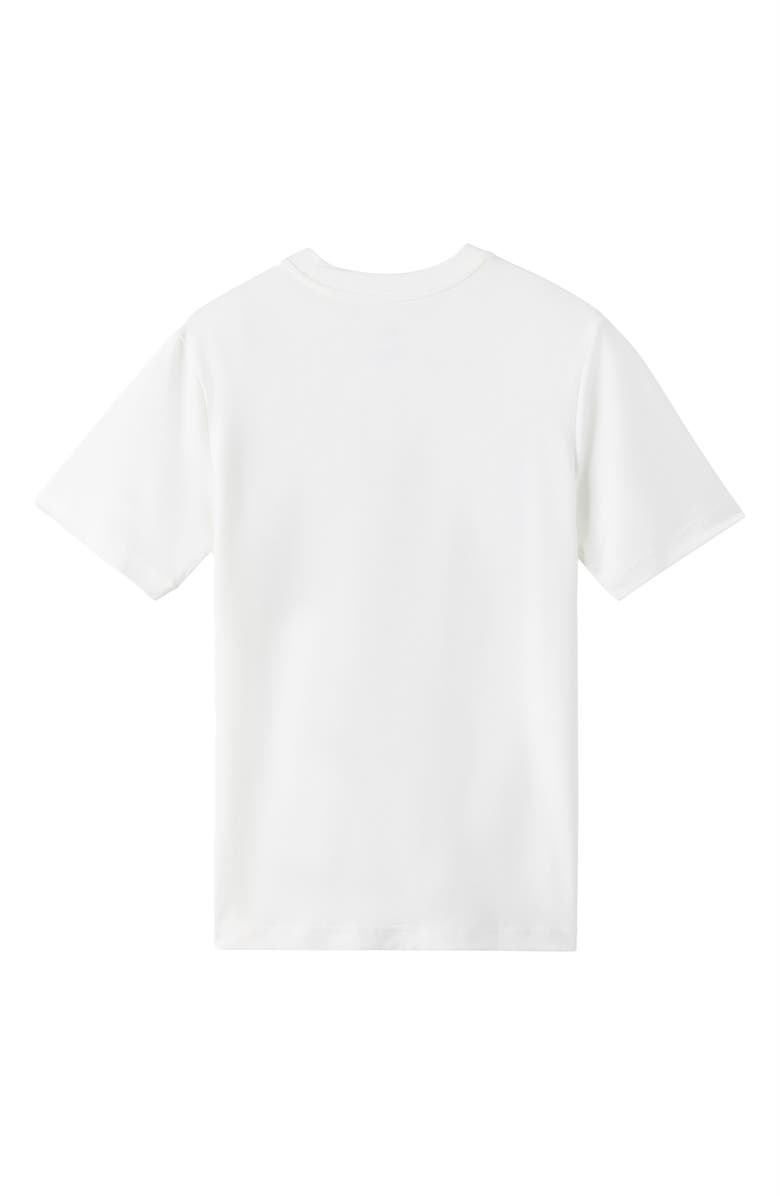 O'Neill Kids' Short Sleeve UPF 50+ Rashguard, Alternate, color, White