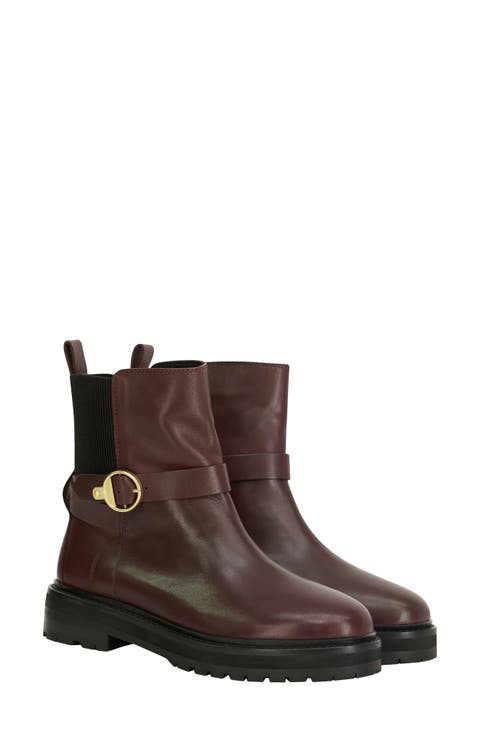 Alexandra Leather Boot