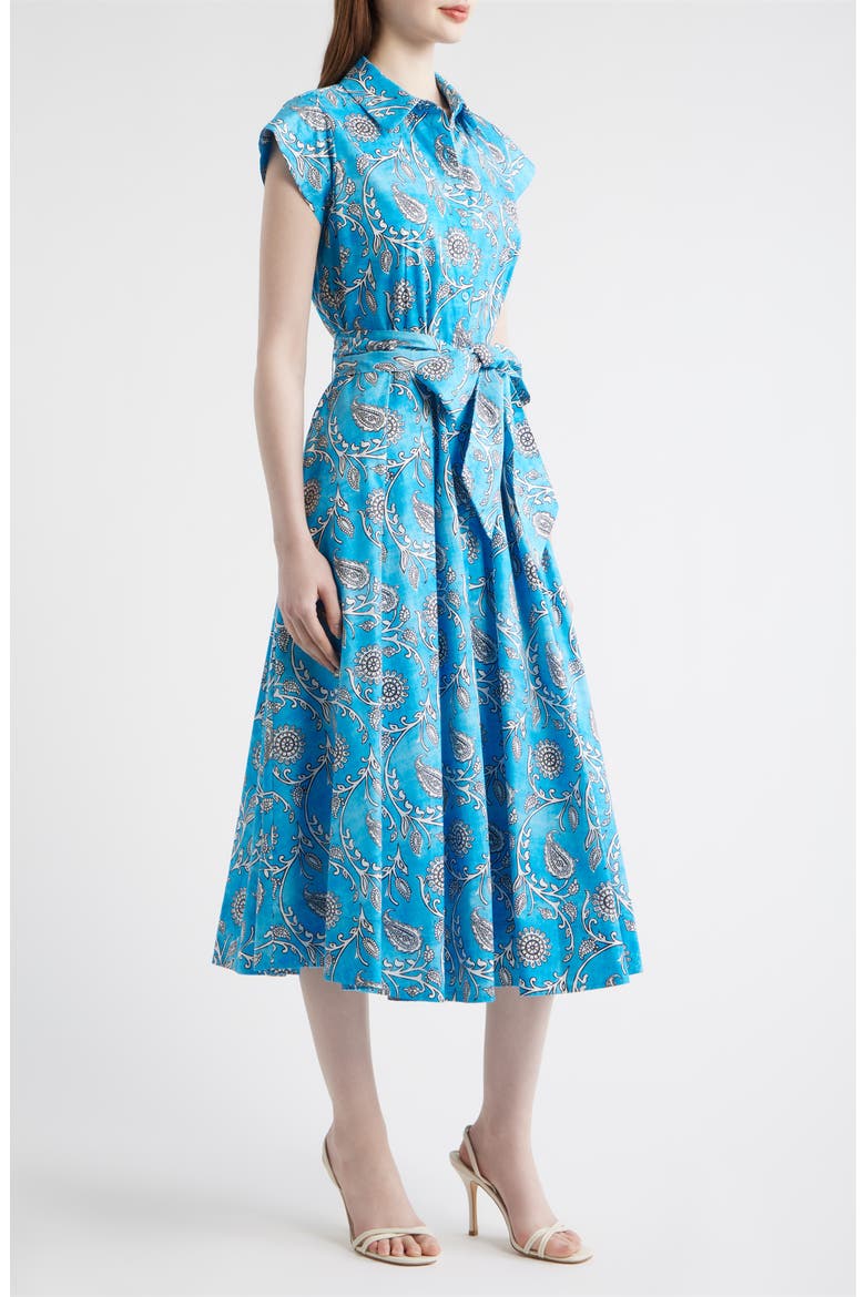 The Fran Kaleidoscope Maxi Shirtdress, Alternate, color, KALEIDOSCOPE PRINT