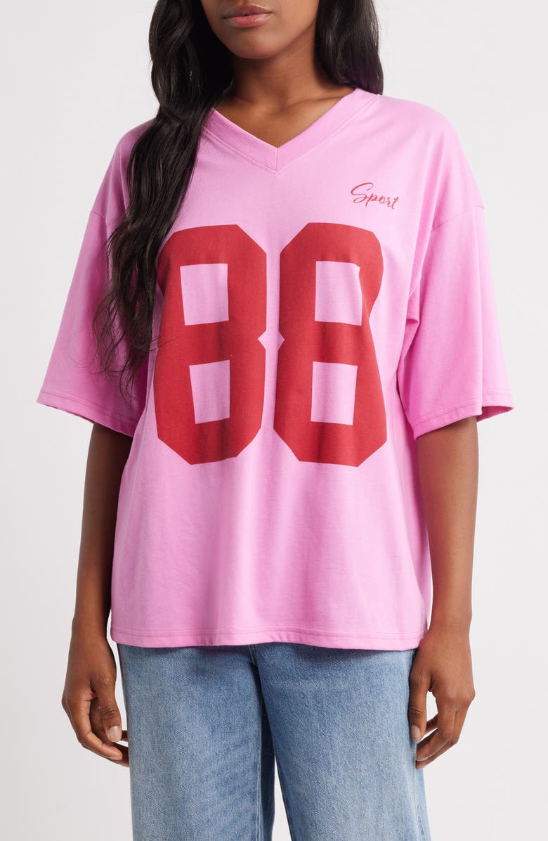 Vinyl Icons 88 Oversize Graphic T-Shirt, Main, color,