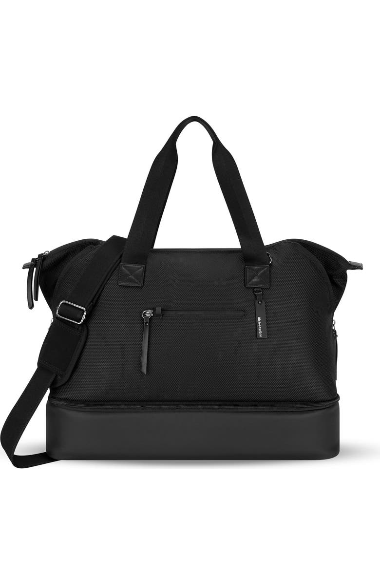 Sherpani Boston Anti-Theft Weekender Carry On Bag with Removable Shoe Compartment, Main, color,