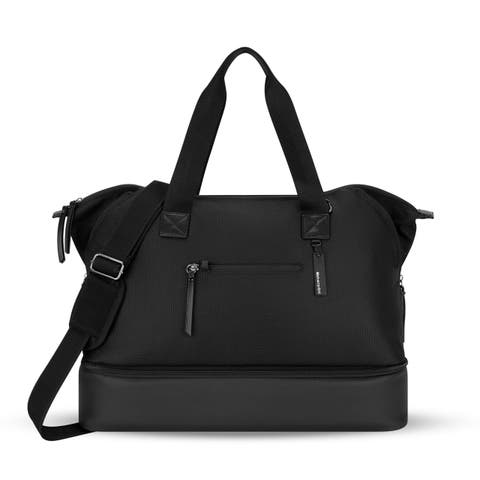 Boston Anti-Theft Weekender Carry On Bag with Removable Shoe Compartment