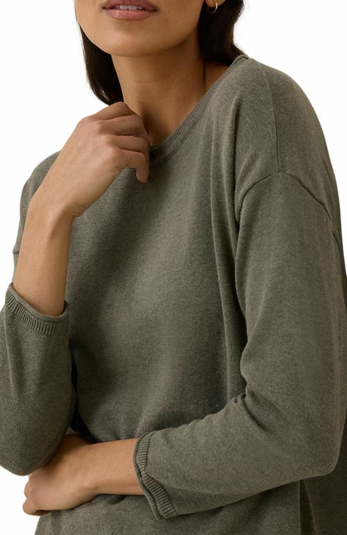 Pact Organic Cotton Classic Fine Knit Wide Neck Sweater