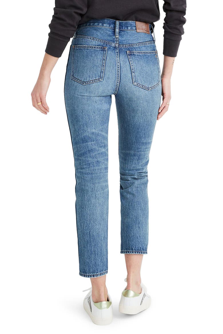 Rigid Stovepipe Jeans, Alternate, color, PORTSMITH