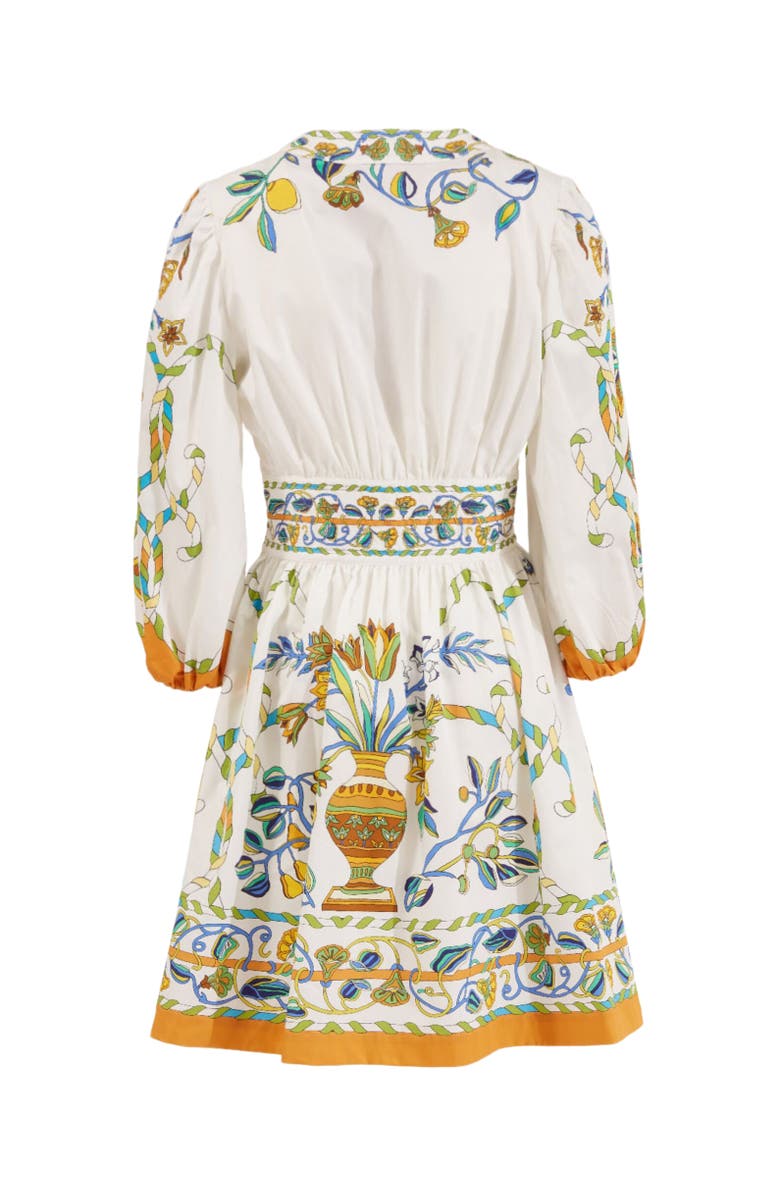 La DoubleJ Margherita Dress Borboni Placée White, Alternate, color, 