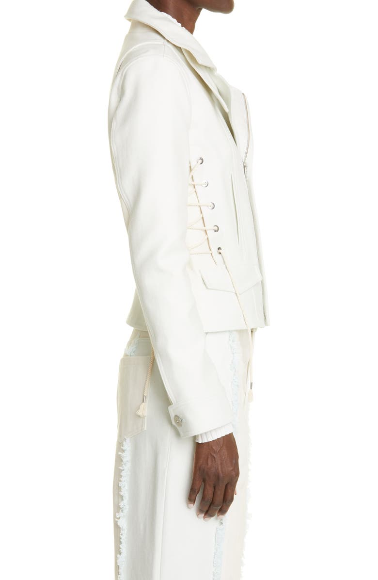 Dion Lee Shrunken Trench Jacket, Alternate, color,