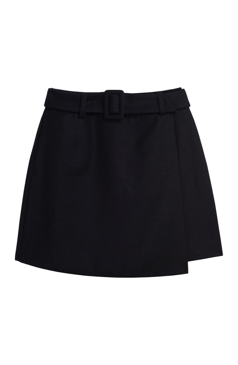 SUISTUDIO Calvin Wool Skirt, Alternate, color, 