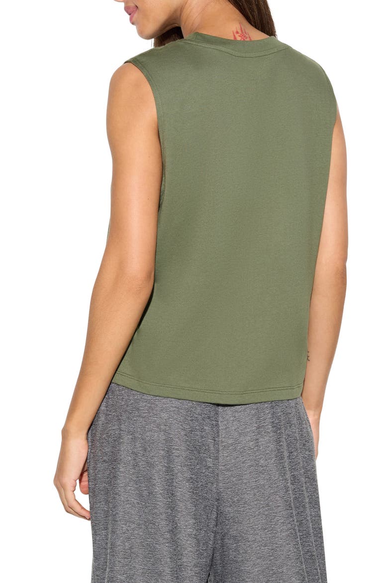 Free Spirit Vibe Tank, Alternate, color, HUNTER GREEN