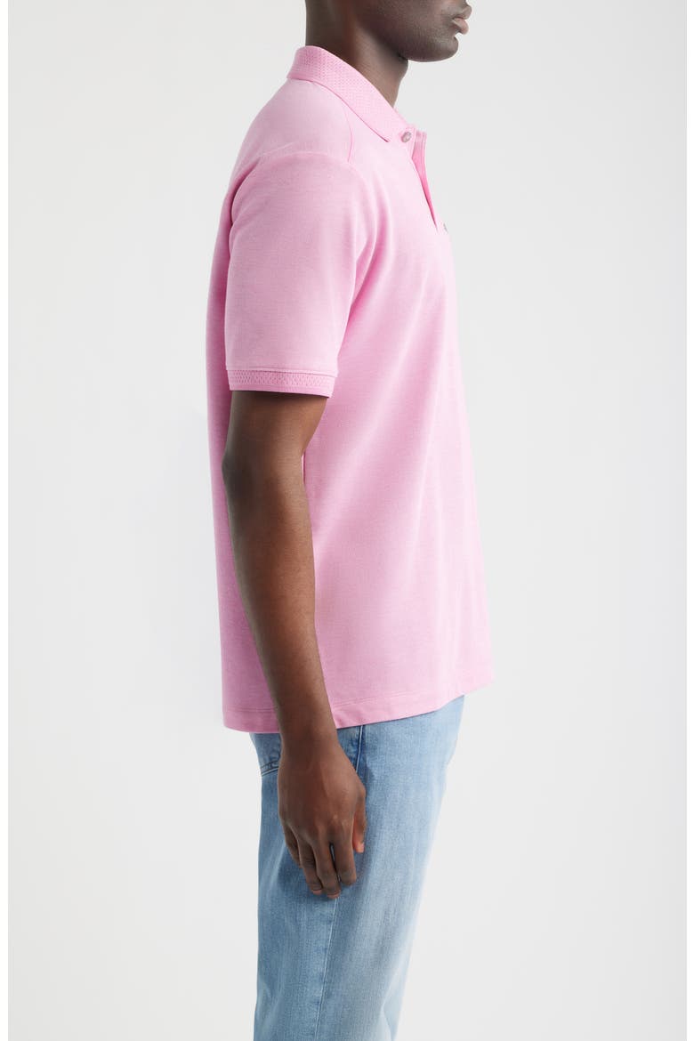 Emfielder Icon Solid IslandZone® Polo, Alternate, color, VERY BERRY HEATHER