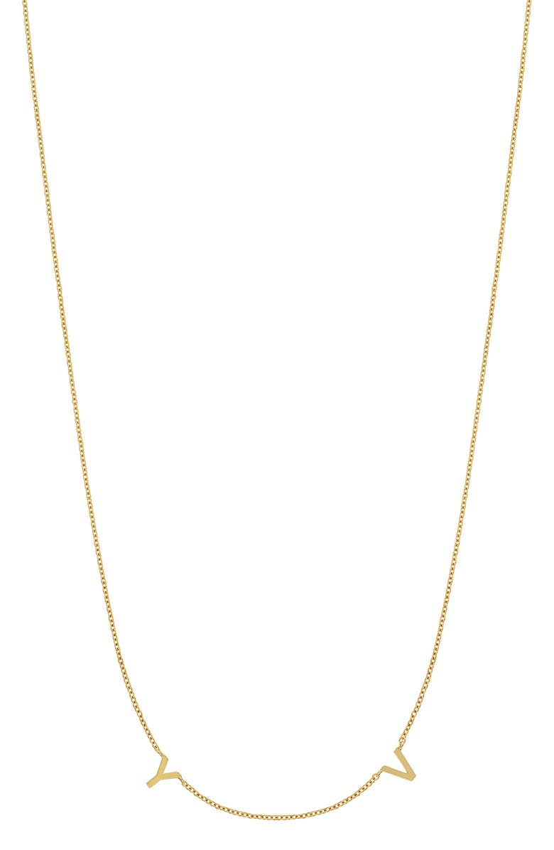 Bony Levy Personalized Charm Necklace, Main, color, 14K Yellow Gold - 2 Charms
