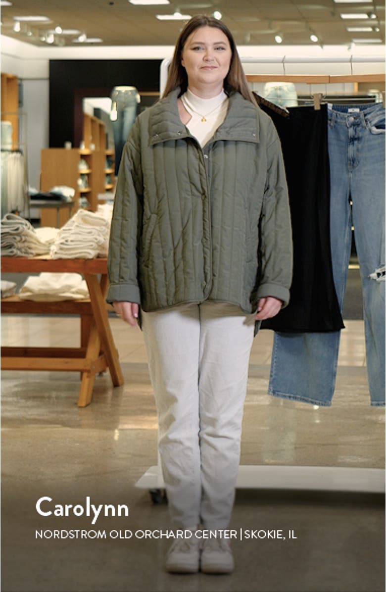 x @cellajaneblog Quilted Jacket, sales video thumbnail