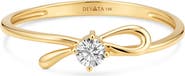 DEVATA Devata Love Knot Ring in 14K Gold, 5mm
