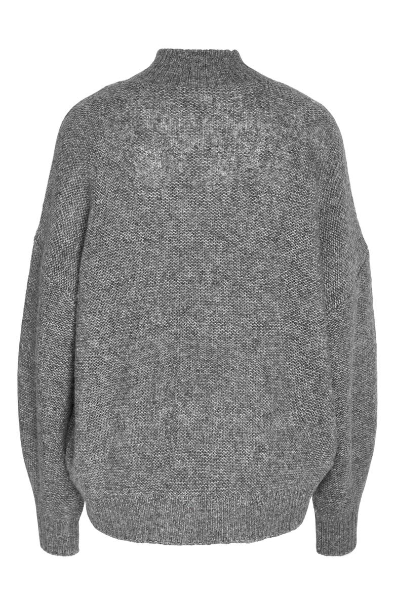 Noisy may Luisa Mélange High Neck Sweater, Main, color, 