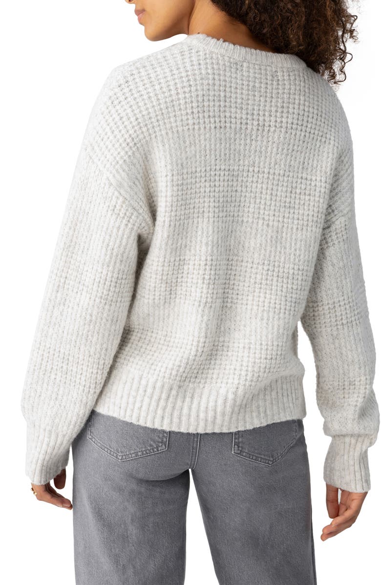 Sanctuary Snow Bunny Fuzzy Sweater, Alternate, color,