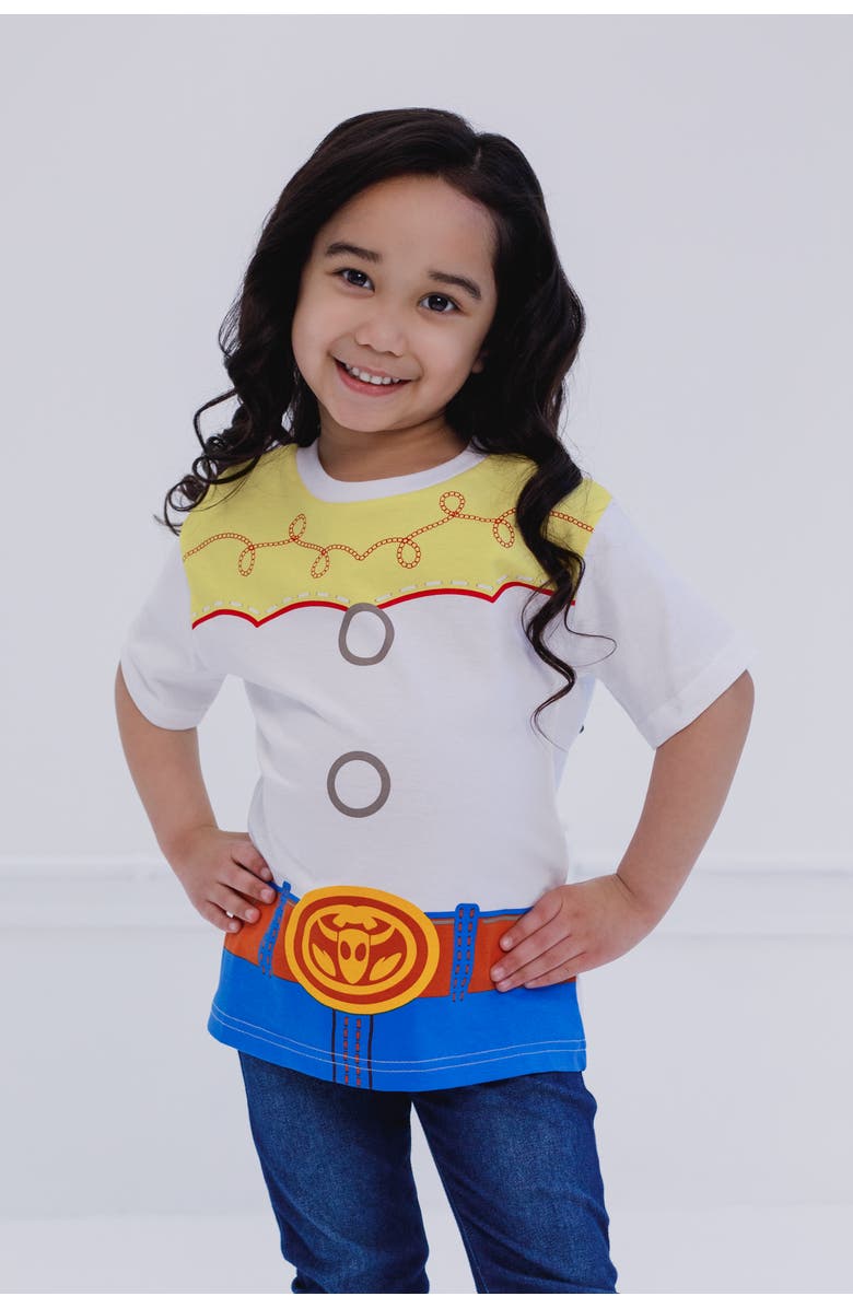 Disney Toy Story Cosplay Short Sleeve T-Shirt, Main, color, Jessie Cowgirl White