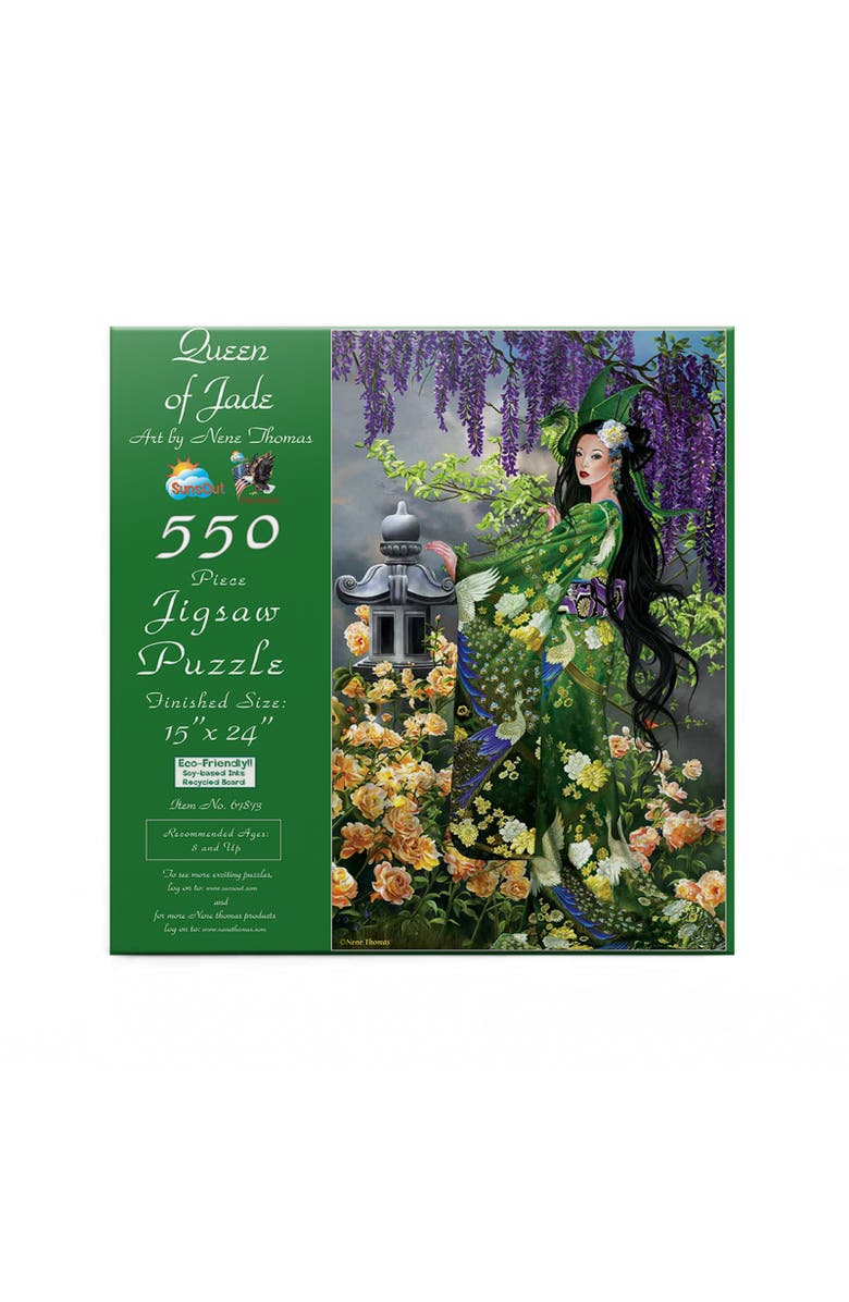 Sunsout Queen of Jade 500 piece Jigsaw Puzzle for Adults, Alternate, color, Multicolor