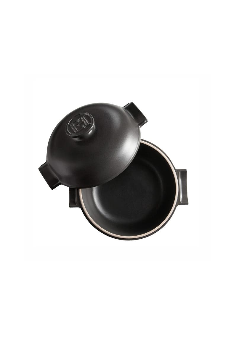 Emile Henry Delight 2 Quart Round Dutch Oven, Slate, Alternate, color, Slate