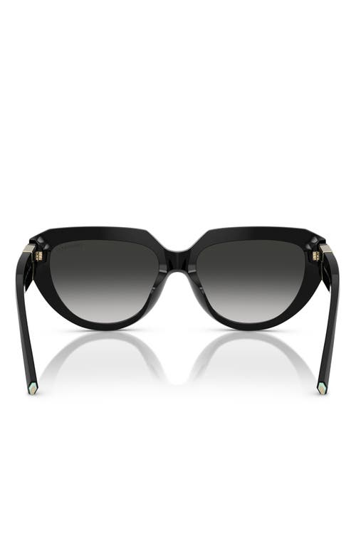 TIFFANY & CO TIFFANY & CO. 55MM GRADIENT PILLOW SUNGLASSES