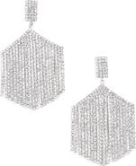 Tasha Crystal Fringe Drop Earrings