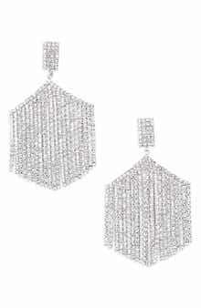 Tasha Crystal Fringe Drop Earrings