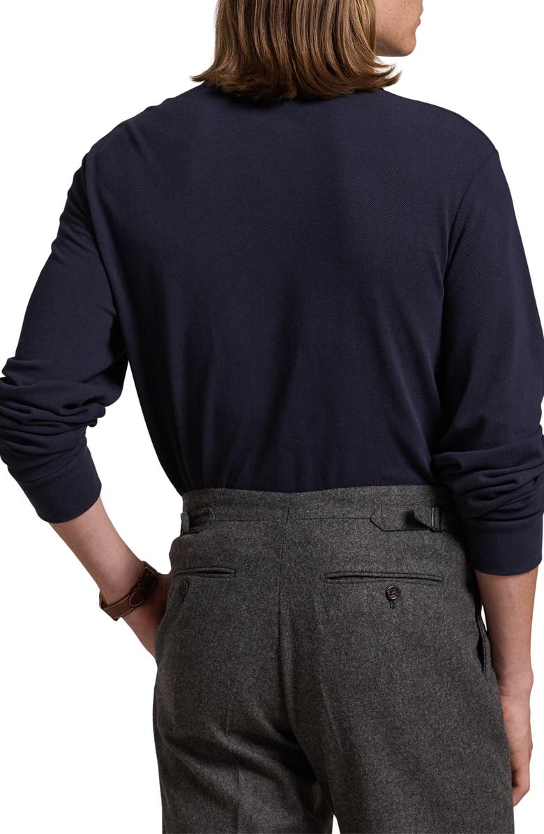 Polo Ralph Lauren Polo Bear Appliqué Cotton Piqué Polo, Alternate, color,