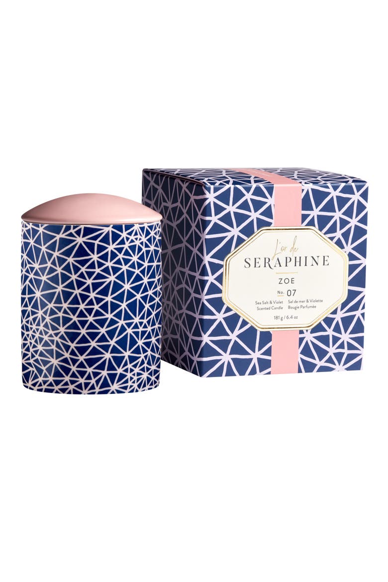 Ceramic Jar Candle, Main, color, ZOE