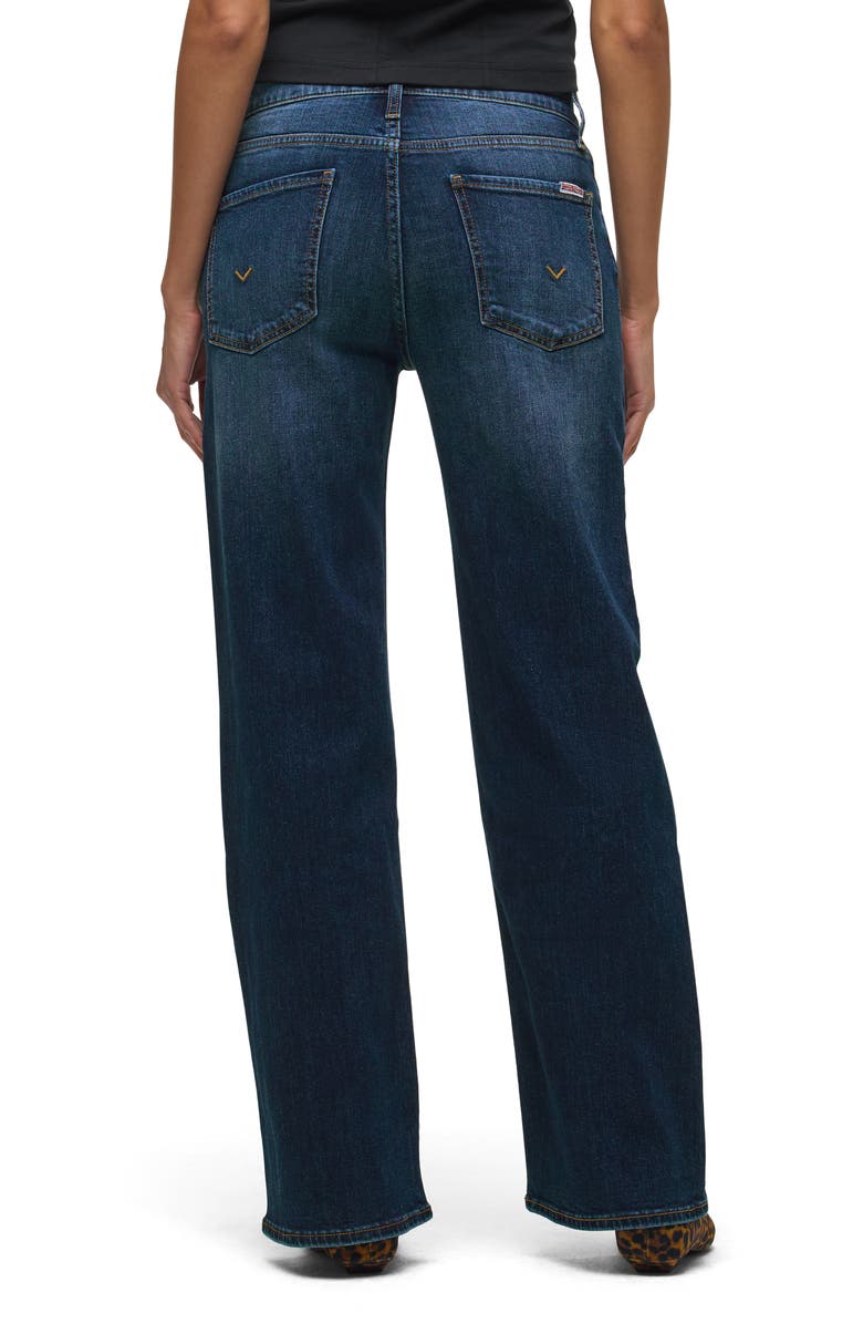 Hudson Jeans Rosalie High Waist Wide Leg Jeans, Alternate, color, Giulia