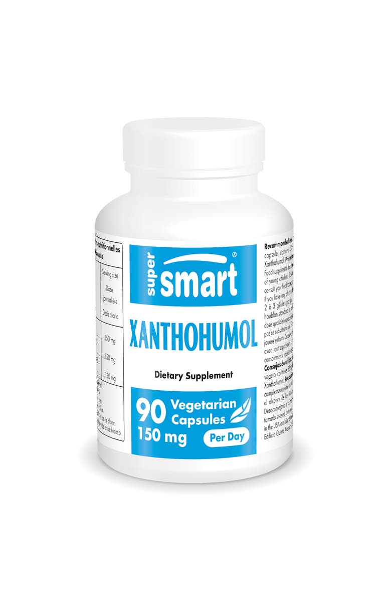 SuperSmart Xanthohumol Supplement 150mg, Main, color, NO COLOR