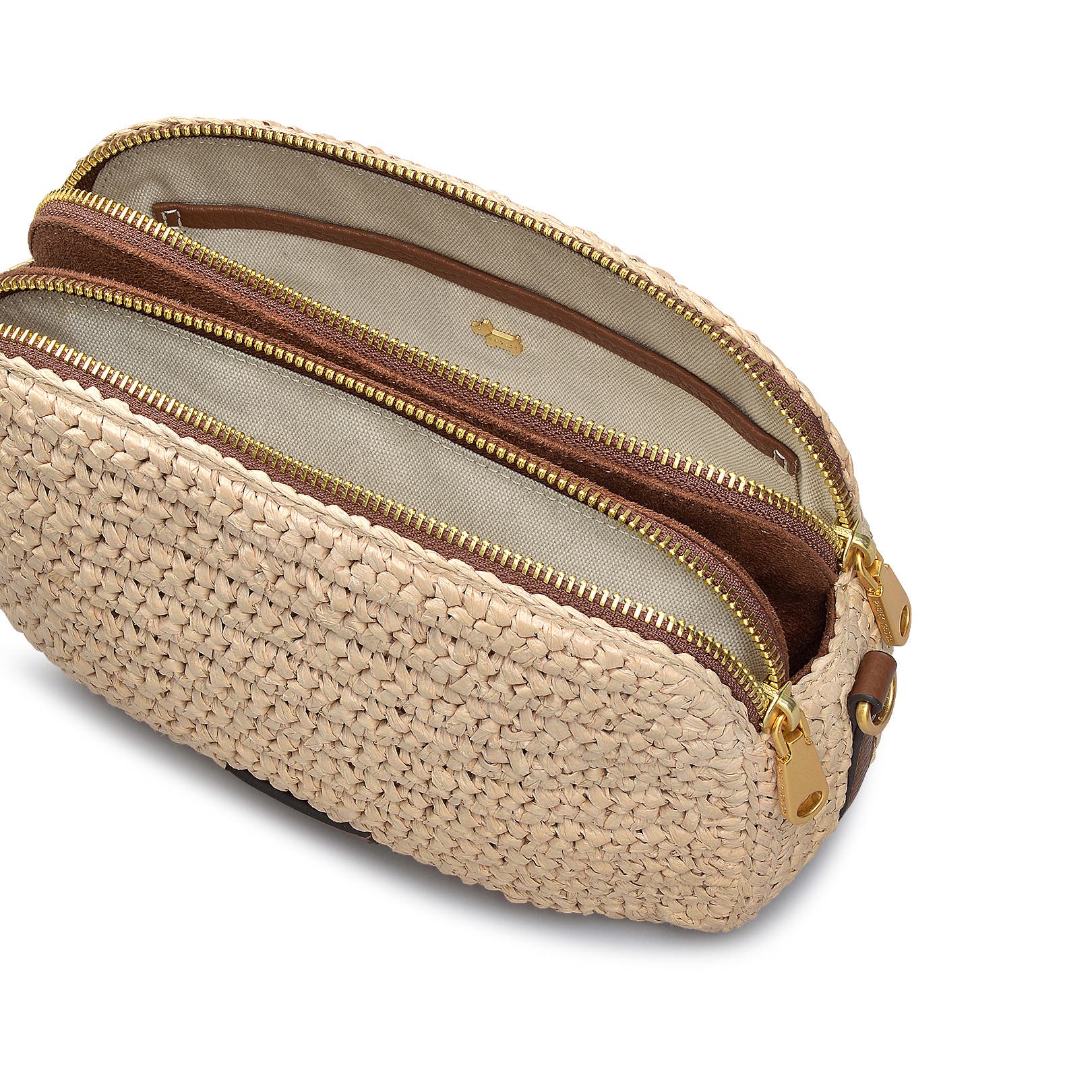 Radley Dukes Place - Crochet Medium Ziptop Crossbody Bag, Alternate, color, 