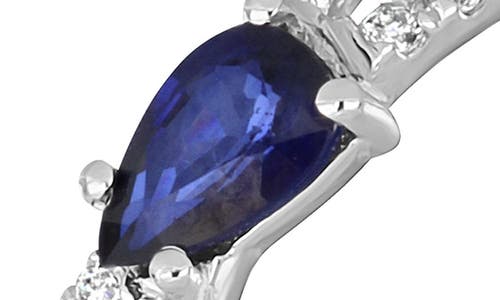 Bony Levy El Mar 18k Gold Gemstone & Diamond Stackable Ring In Blue
