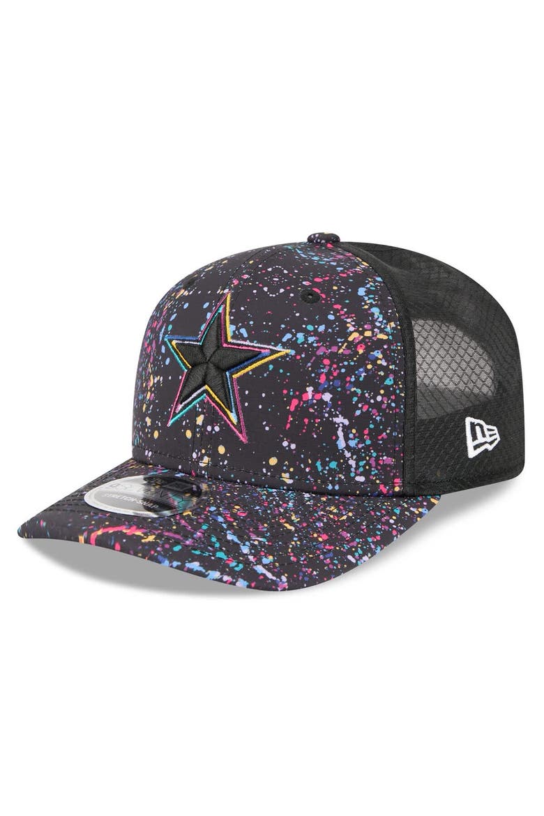 Men's New Era Black Dallas Cowboys 2025 NFL Crucial Catch 9SEVENTY Adjustable Hat, Alternate, color, Black
