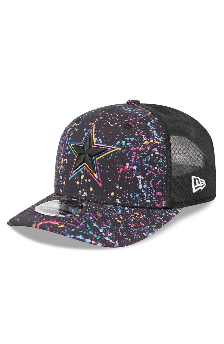 New Era Men
s New Era Black Dallas Cowboys 2025 NFL Crucial Catch 9SEVENTY Adjustable Hat, Alternate, color, Black