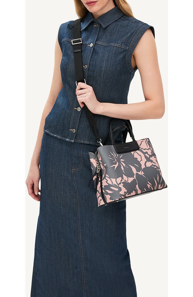 Radley Southwell Gardens Floral Large Tote Bag, Alternate, color, Black