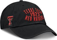 FANATICS Men's Fanatics Black Texas Tech Red Raiders Archer Adjustable Hat