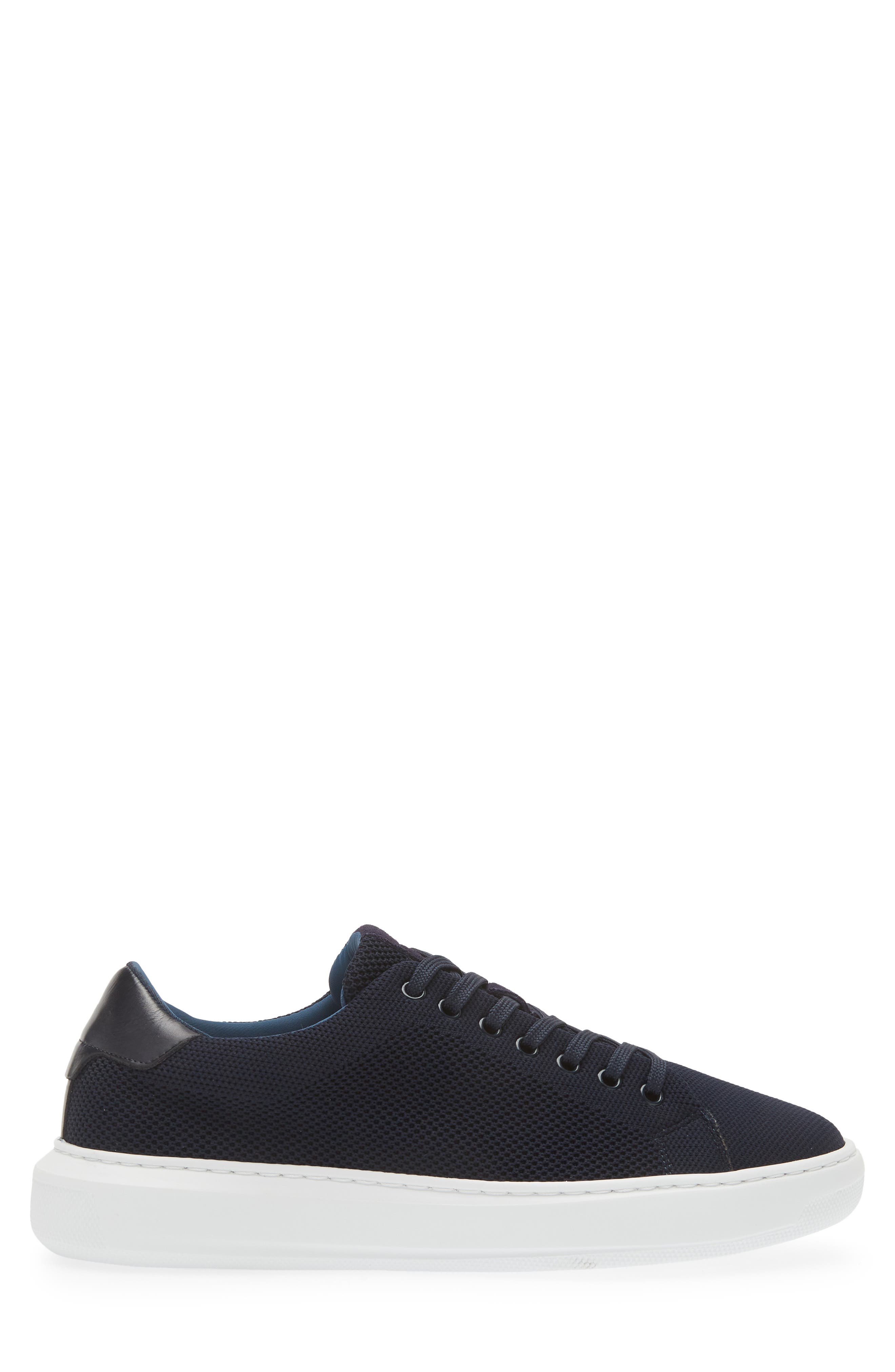 G Brown Puff Knit Low Top Sneaker, Alternate, color, Navy/ Navy