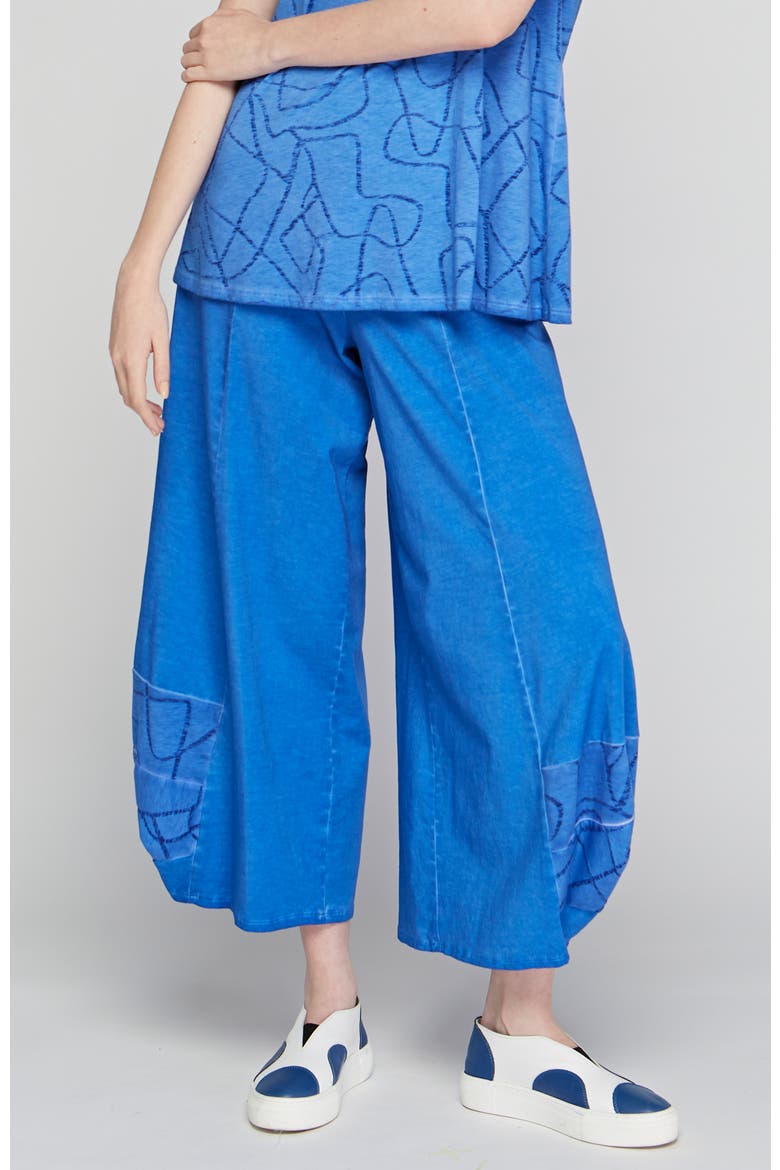 Viva Cotton Jersey Pants, Alternate, color, Blue