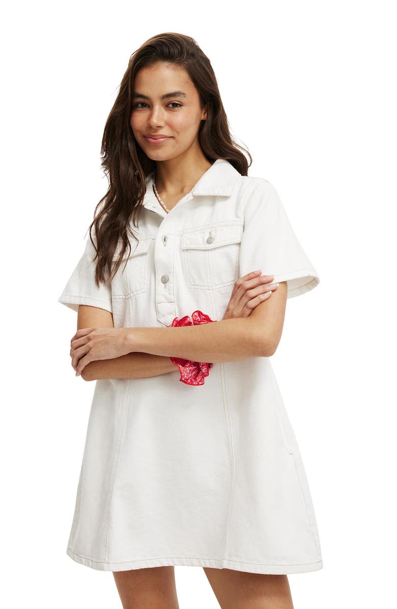 Cotton On Women's Original Denim Mini Dress, Main, color,