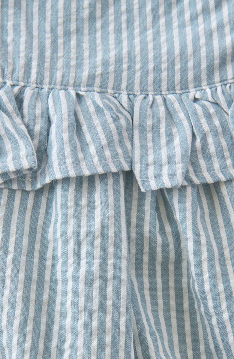 Pehr Kids' Ruffle Organic Cotton Seersucker Dress, Alternate, color,