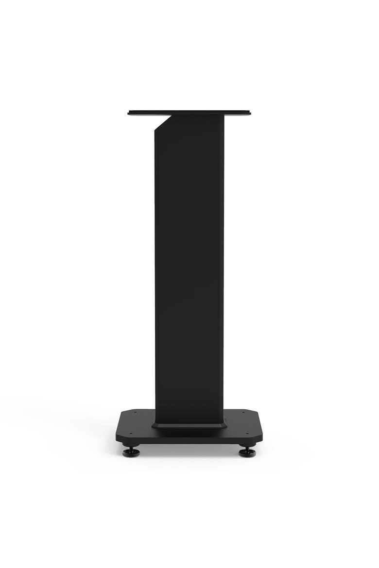 SX26 26" Tall Fillable Speaker Stands with Isolation Feet - Pair, Alternate, color, Black