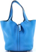 Pre-Owned Hermes Picotin Lock Bag Clemence MM