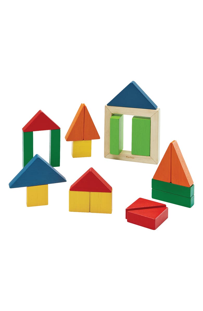 PlanToys<sup>®</sup> Fraction Block Playset, Alternate, color, Assorted