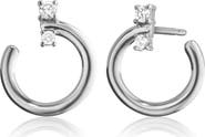 Monica Rich Kosann Small Galaxy Wrap Hoop Earrings