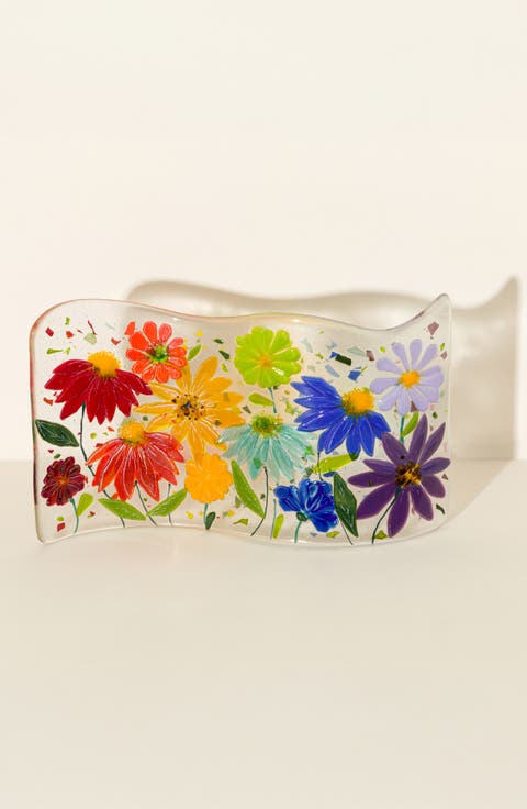 Sunlit Garden Glass Sculpture by Ohland Studios