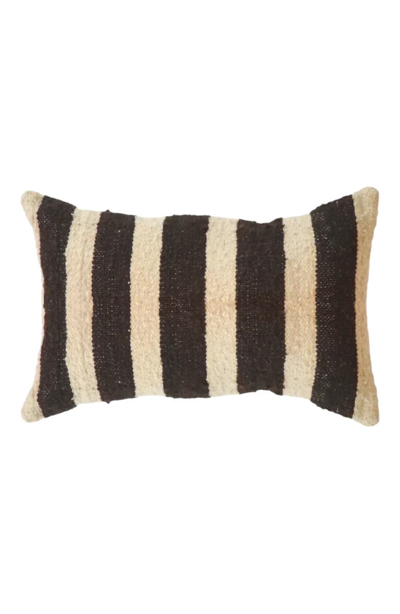 Meso Goods Stripes Wool Lumbar Pillow - Cover Only, Main, color, 